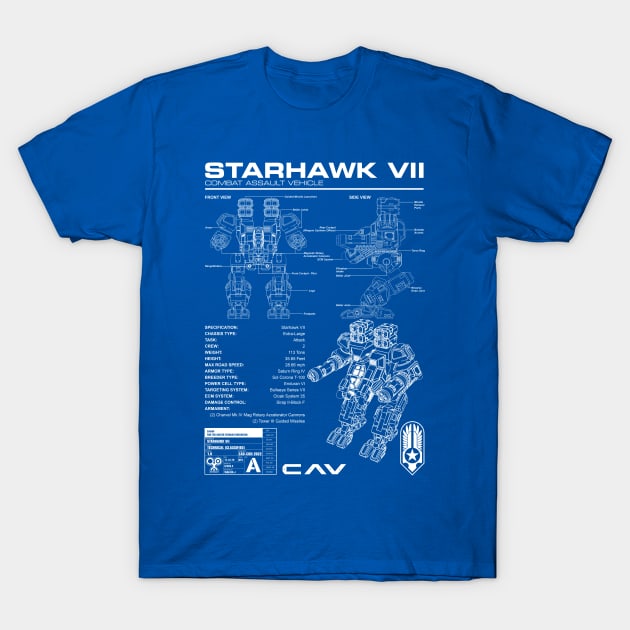 2022 CAV-CON (DARK ALTERNATE) OFFICIAL T-Shirt by Talon Games